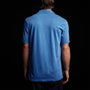Sueded Jersey Polo in Electric Blue Pigment | James Perse Los Angeles 