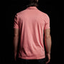 Sueded Jersey Polo in Flamingo Pigment | James Perse Los Angeles
