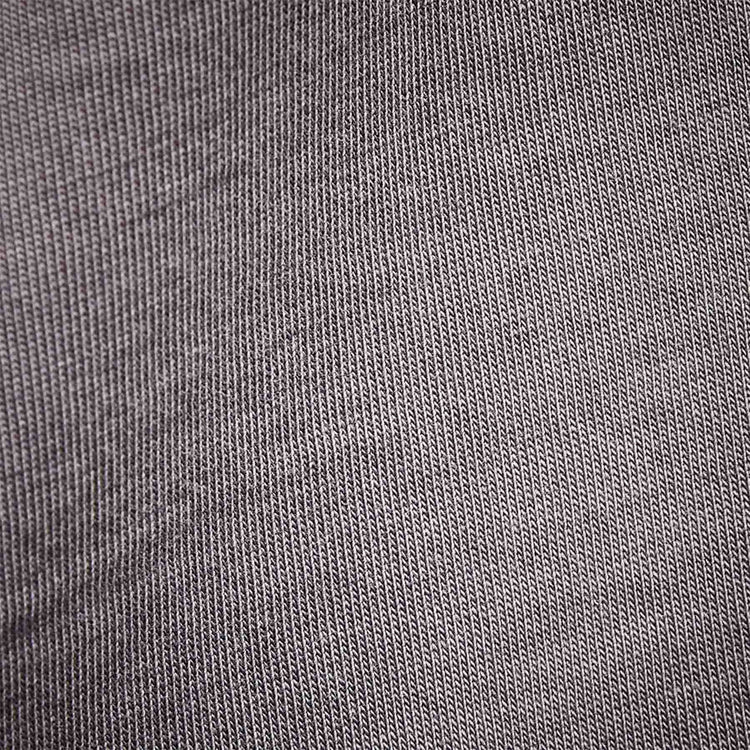 Sueded Jersey Polo in Flannel Pigment | James Perse Los Angeles