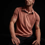 Sueded Jersey Polo - Foliage Pigment | James Perse Los Angeles