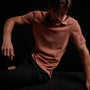 Sueded Jersey Polo - Foliage Pigment | James Perse Los Angeles