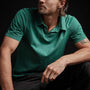 Sueded Jersey Polo in Fuji Pigment | James Perse Los Angeles