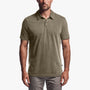Sueded Jersey Polo in Fawn Pigment | James Perse Los Angeles
