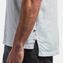 Sueded Jersey Polo In Ice Blue Pigment | James Perse Los Angeles