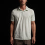 Sueded Jersey Polo in Ice Mint Pigment | James Perse Los Angeles