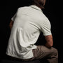 Sueded Jersey Polo in Ice Mint Pigment | James Perse Los Angeles