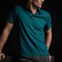 Sueded Jersey Polo in Jewel | James Perse Los Angeles