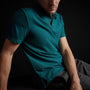 Sueded Jersey Polo in Jewel | James Perse Los Angeles