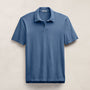 Sueded Jersey Polo in Lake Pigment | James Perse Los Angeles