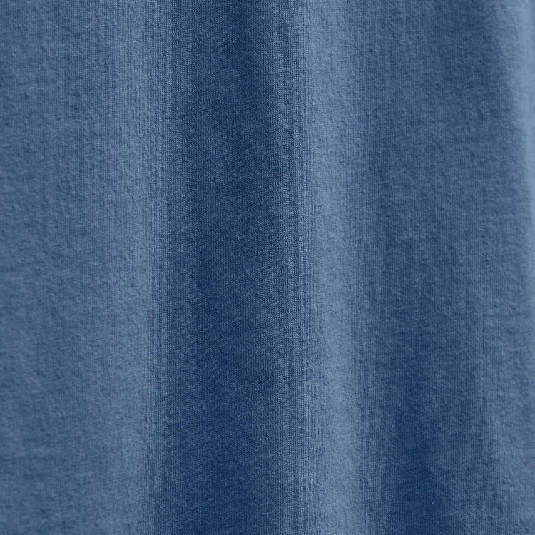 Sueded Jersey Polo in Lake Pigment | James Perse Los Angeles