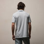 Sueded Jersey Polo in Memory Pigment | James Perse Los Angeles