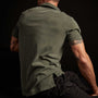 Sueded Jersey Polo In Marsh Pigment | James Perse Los Angeles