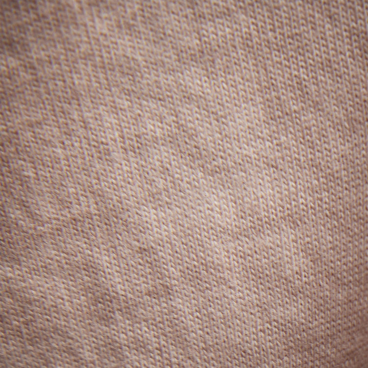 Sueded Jersey Polo in Nougat Pigment | James Perse Los Angeles