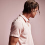 Sueded Jersey Polo in Nougat Pigment | James Perse Los Angeles