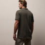 Sueded Jersey Polo in Platoon Pigment | James Perse Los Angeles