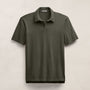 Sueded Jersey Polo in Platoon Pigment | James Perse Los Angeles
