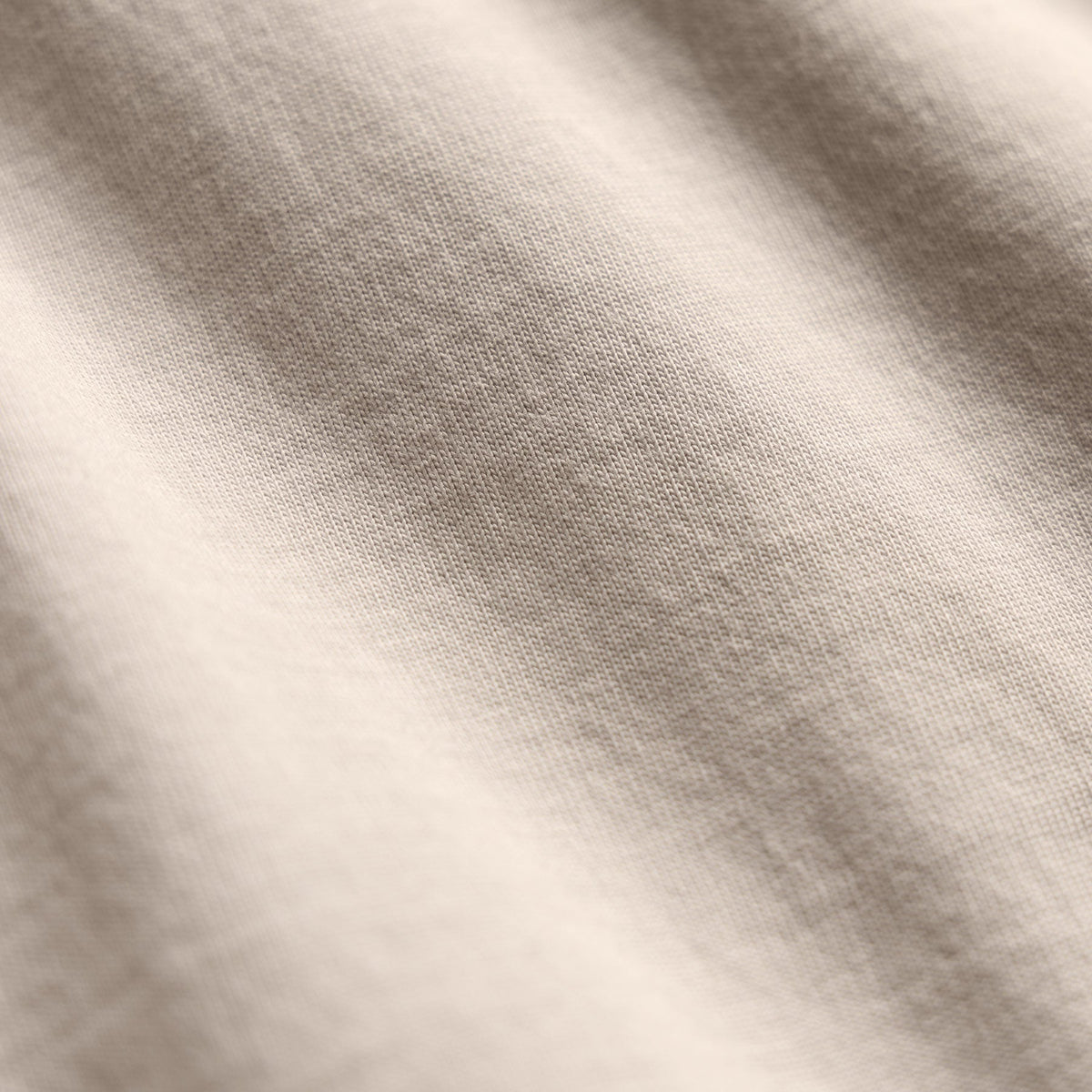 Sueded Jersey Polo in Pearl Pigment | James Perse Los Angeles