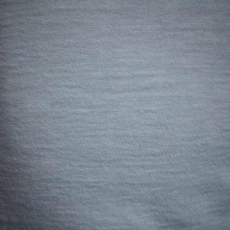 Sueded Jersey Polo in Powder Blue Pigment | James Perse Los Angeles
