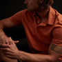Sueded Jersey Polo In Sunburst | James Perse Los Angeles