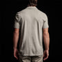 Sueded Jersey Polo in Silt Pigment | James Perse Los Angeles 