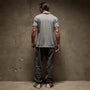 Sueded Jersey Polo in String Pigment | James Perse Los Angeles