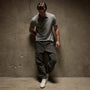 Sueded Jersey Polo in String Pigment | James Perse Los Angeles