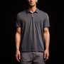 Sueded Jersey Polo in Titan Pigment | James Perse Los Angeles