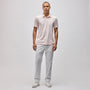 Sueded Jersey Polo in Zephyr Pigment | James Perse Los Angeles