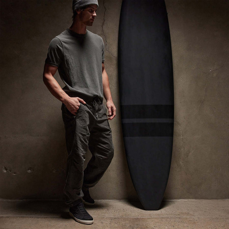 Cotton Hemp Flight Pant in Pipe Pigment | James Perse Los Angeles