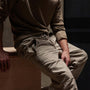 Cotton Hemp Flight Pant in Toast Pigment | James Perse Los Angeles