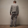 Textured Relaxed Pant in Silver Grey Pigment | James Perse Los Angeles