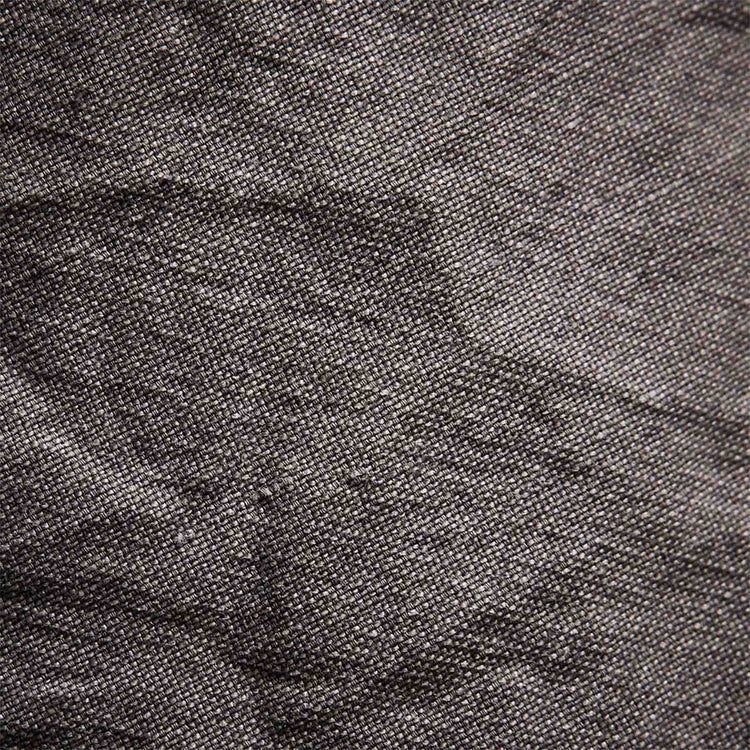 Textured Cotton Hemp Short in Silver Grey Pigment | James Perse Los Angeles