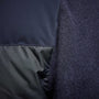 Mixed Media Down Sweater in Navy | James Perse Los Angeles