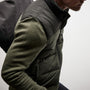 Luxury Down Front Zip Sweater in Sierra | James Perse Los Angeles