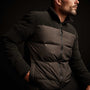 Mixed Media Down Jacket - Black | James Perse Los Angeles