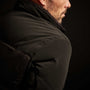 Mixed Media Down Jacket - Black | James Perse Los Angeles