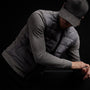 Full Zip Funnel Neck Jacket in Charcoal | James Perse Los Angeles