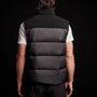 Mixed Media Down Vest in Black | James Perse Los Angeles 