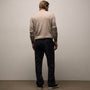 Elevated Cotton Twill Drawstring Trouser in Black | James Perse Los Angeles