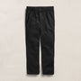 Elevated Cotton Twill Drawstring Trouser in Black | James Perse Los Angeles