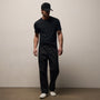 Fine Cotton Twill Patch Pocket Pant In Black | James Perse Los Angeles