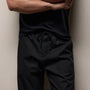 Fine Cotton Twill Patch Pocket Pant In Black | James Perse Los Angeles