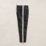Elevated Cotton Twill Track Pant in Black/Latte/White | James Perse Los Angeles