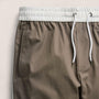 Elevated Cotton Twill Track Pant in Light Olive/Black/White | James Perse Los Angeles
