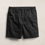 Fine Cotton Twill Patch Pocket Short in Black | James Perse Los Angeles
