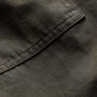Fine Cotton Twill Patch Pocket Short in Dark Olive | James Perse Los Angeles
