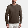 Cotton Cashmere Thermal Pullover In Drab | James Perse Los Angeles
