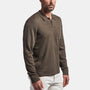 Cotton Cashmere Polo In Drab | James Perse Los Angeles
