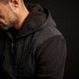 Technical Polar Fleece Zip Up Hoody - Black | James Perse Los Angeles