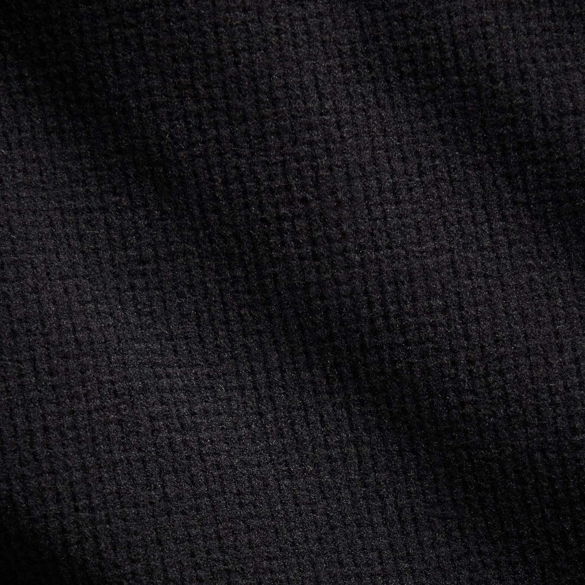 Tech Waffle Performance Hoodie  in Black/Orange | James Perse Los Angeles
